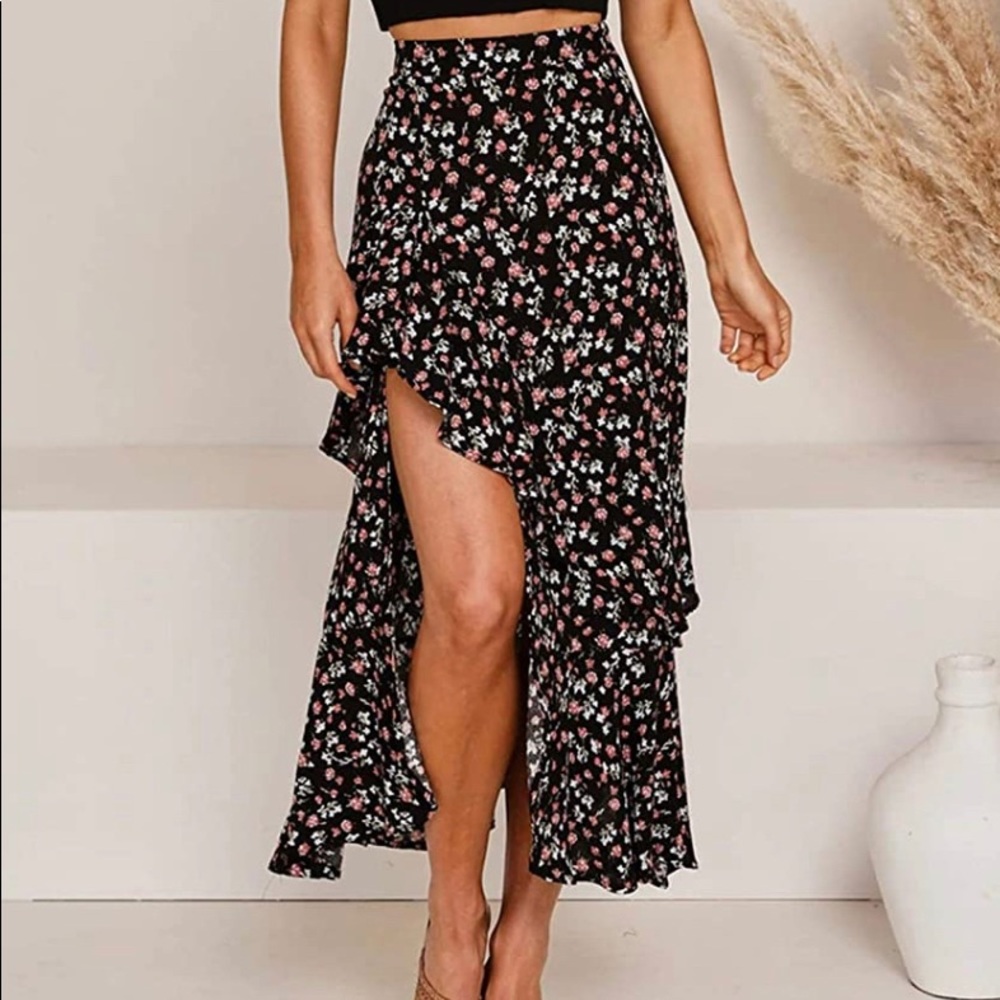 High low skirt